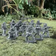 WW2 Merrill's Marauders X11 1/56 (28mm) Wargames & Collectors