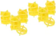 Housoutil 2sets Tiles Leveling Spacer Ceramic Tile Levelers Home Floor Tile Spacer Wide Application Tile Spacing Tools 100pcs*2