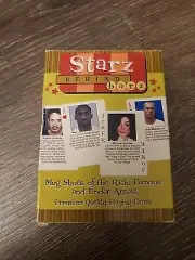 Starz Behind Barz Playing Cards 52 Deck RARE RDJ Michael Jackson Diddy Mugshots