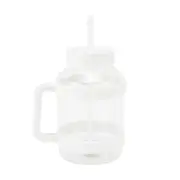2.4L White Tritan Drink Bottle with Handle