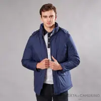 在飛比找momo購物網優惠-【ROBERTA 諾貝達】簡約時尚 休閒鋪棉夾克外套(藍色)
