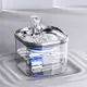 2L寵物不鏽鋼半透明自動續水飲水機 貓咪飲水器 貓狗均可 循環喝水機 喝水碗 活水衛生健康 (5.2折)