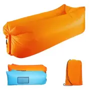 Hold Up To 500lbs, Inflatable Lounger Lazy Air Bed Sofa Couch for Backyard/Beach