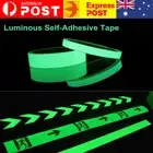 9M Glow In The Dark Luminous Fluorescent Night Self adhesive Safety Sticker Tape