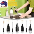 With Beechwood Handle Soda Stream Bottle Brush Cleaning Brush Kitchen