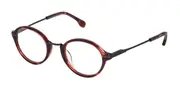 Lozza VL4099 01EW Men's Glasses Burgundy Size 48 - Private Health Rebate - Blue Light Block Available
