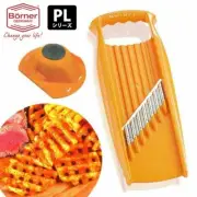 Bernese BORNER PL thick cut potato waffle slicer XXL + safety holder Set New