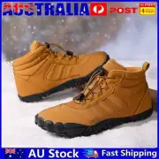 Fur Lined Snow Boot Winter Barefoot Boots Women Men Lace Up Boots for Winter AU