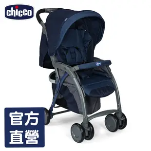 **隋棠推薦**chicco-SimpliCity都會輕便推車-丈青藍