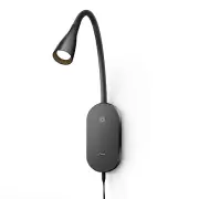Wall Reading Light, Book Light for Reading in Bed, Touch Control USB Output M...