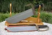 Wing Chun Sword Kung Fu Wushu Chinese Martial Arts Butterfly Damascus Steel Set