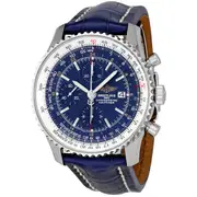 Original Breitling Navitimer World Chronograph Men's Watch A2432212-C651BLCD