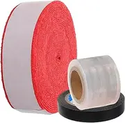 1Roll Durable Grip Sweatband Lightweight Towel Overgrip for Tennis Badminton Rackets High Absorption Non Slip Protector Tape Bright