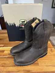Irish Setter By Red Wing Men's Kittson Waterproof Dark Brown Boots 83976 10 D