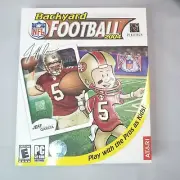 Backyard Football 2004 Big Box PC Game Jeff Garcia Version New Sealed