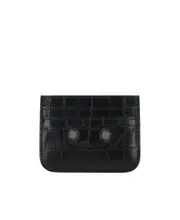 Balenciaga Le Cagole Embossed Cardholder One size Black
