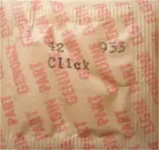 Elgin 933 - Part #42 - Click - Genuine Factory Watch Replacement / Repair Part