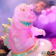 Mondo Godzilla UFO Cherry Blossom WonderCon Exclusive GITD - In Hand LE 500