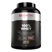 Musashi 100% Whey Protein Powder Chocolate Milkshake 2kg