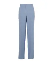 Creased Casual Pants IT40,IT42,IT38 light blue