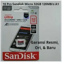 在飛比找蝦皮購物優惠-SANDISK 閃迪超微型 SD 32GB A1 120Mb