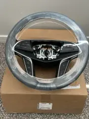 STEERING WHEEL W/ SWITCH BUTTON LEATHER OEM 84678266 CADILLAC XT5 2020 - 2022