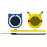 For Pokémon GO Plus+ Silicone Protective Case Cover Shell with Lanyard Strap