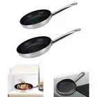 Frying Pan Skillet Cooking Saucepan for Home Indoor Outdoor Restaurant