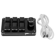 One Handed Programmable Macro Keyboard 6 Key Mini Macro Mechanical Gaming Key...