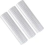 3pcs Self-Adhesive PVC Positioning Film Transfer Decal No Sticky Residue Grid Lines for Precise Cutting Sign Maker Australia