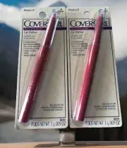 2 Pack CoverGirl Remarkable Lip Definer Pink 3 - 08291 ( Discontinued Item)