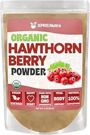 XPRS Nutra Organic Raspberry Juice Powder - Raspberry Powder Supplement - Raspberry Juice Powder Organic Fruit - Immune System Support with Vitamin C - Vegan Smoothie and Drink Supplement - (8 oz)