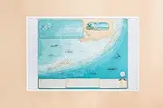 Map of Florida Keys Shipwreck Chart - Explore Hidden Treasures & Shipwrecks from Soldier Key to The Dry Tortugas (Laminated)