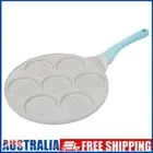 # 7 Cup Pancake Pan Non-stick Griddle Pancake Maker for Kids Breakfast(Grey)