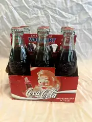 COCA-COLA Classic Bottles Christmas 1994 - 6 8oz Coke Bottles unopened - Walmart