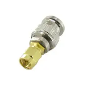 SMA Male to BNC Male Coax Cable RF Adapter