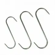 Butchers Hook Stainless Steel 100mm x 10