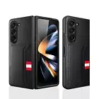 For Samsung Galaxy Z Fold 6/5 Wallet Card Holder Screen Protector Leather Case