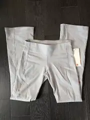 NWT Vimmia Compression Core Bootcut Heather Pants Light Grey Gray Size: Small