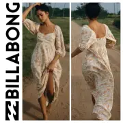BNWT BILLABONG SWEPT AWAY MIDI DRESS (SMALL/8) RRP $109.99