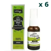 6 x Nature's Green Way Propolis 40% Spray 30ml