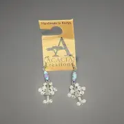 Acacia Creations Fair Trade Earrings Handmade In Kenya Dangling Earrings New