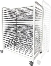 Classroom Art Drying Rack for,Studio Art Training Rack,Drying Easel,20 Removable Shelves,Suitable for Office File Storage Box