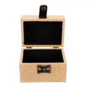 Storage Box Necklace Holder Stand Challenge Crate Bin with Lid