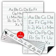 Simply Magic Magnetic Writing Paper Kit - Notebook Paper Poster, Magnetic Handwriting Paper, 5 Dry Erase Sentence Strips - Dry Erase Lined Paper for Whiteboard, 18'x23'