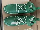 Size 12 - Nike Off-White x Air Force 1 SP Leather Mid Pine Green