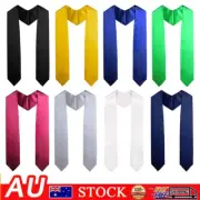Adult Academic Dress Graduation Robes Graduation Stole Sash Black Sashes