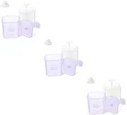 Baluue Sets Pack Face Wash Foamer Maker Quick Foaming Skincare Tools Sturdy Leak for Men Pcs