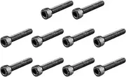 M5 x 25mm 12.9 Alloy Steel Machine Bolt Hex Socket Head Cap Screws Black 30pcs