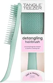 Tangle Teezer Wet Detangler - Soft, Flexible Bristles for Fine, Brittle & Thinning Hair, Less Breakage, Ideal for Sensitive Scalps